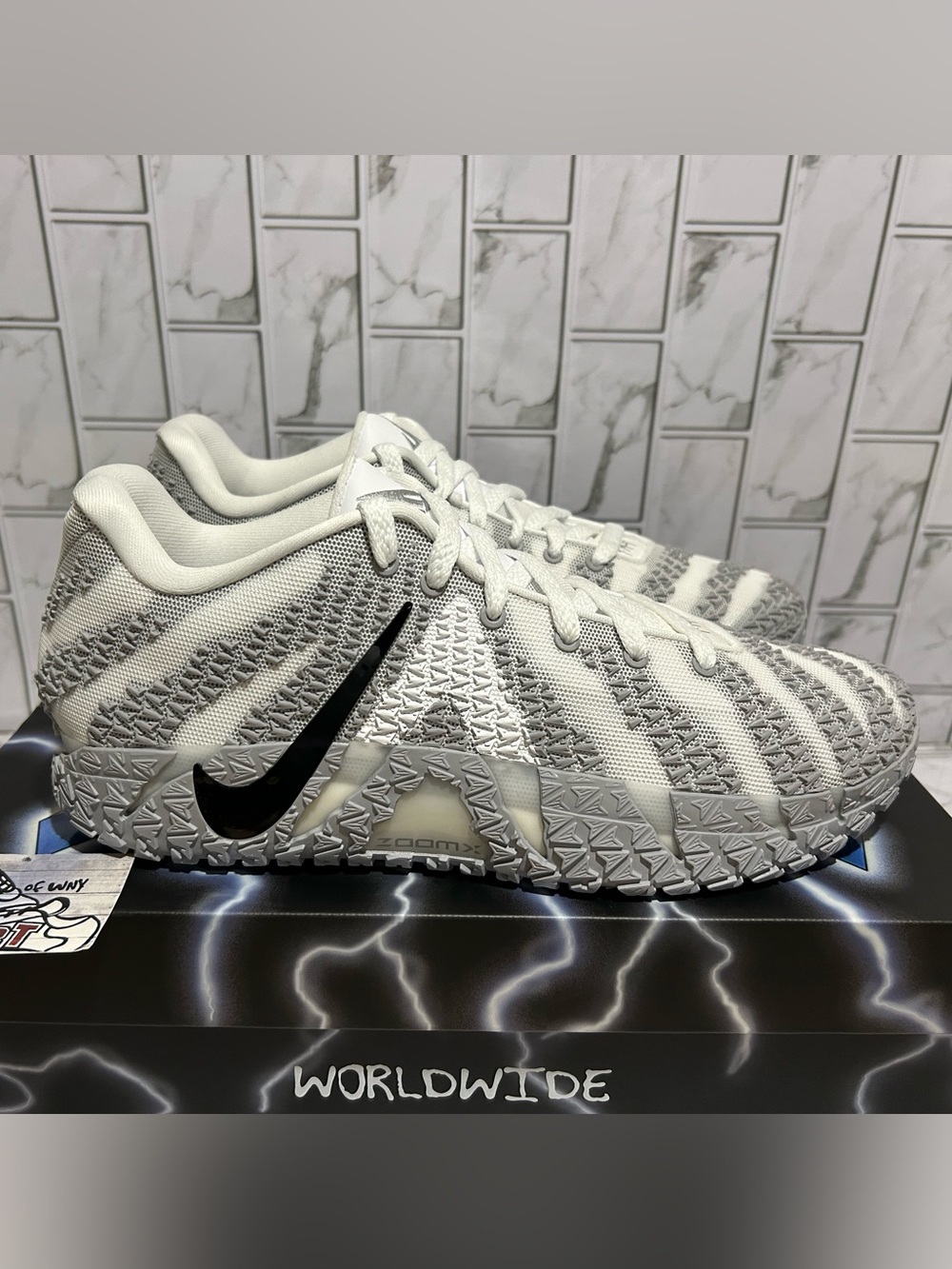 New Nike Ja 3 TB Basketball Shoes Grey White Mens Size NBA NCAA